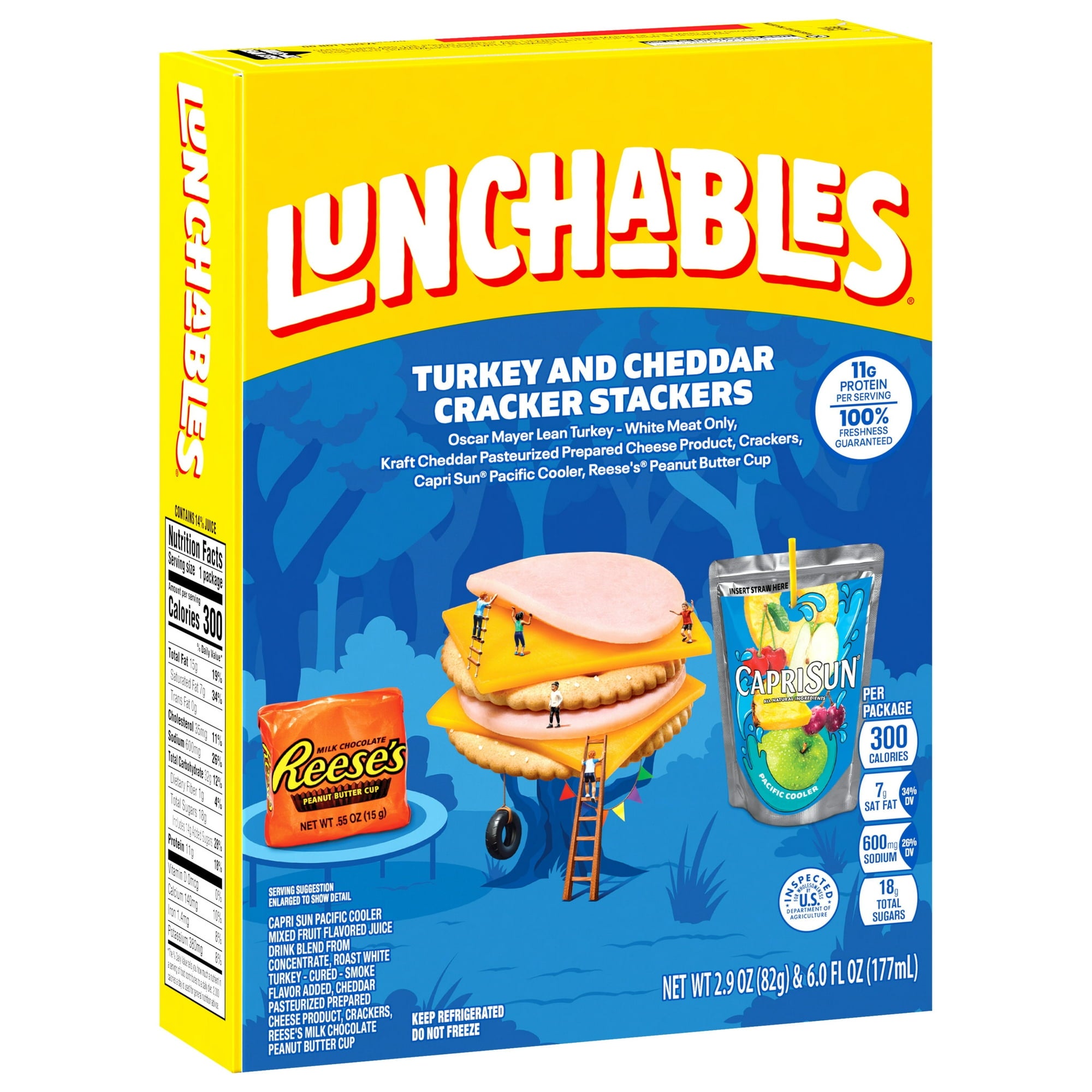 Lunchables Turkey and Cheddar Cracker Stackers