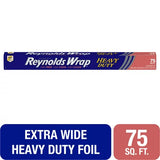 Papel de aluminio Reynolds Wrap Heavy Duty 18 pulgadas 75 pies cuadrados