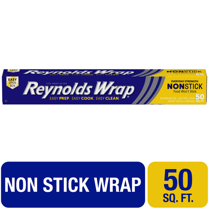 Reynolds Wrap Everyday Strength Non-Stick Aluminum Foil 50 SQ. F