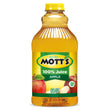 Botella de 64 fl oz de jugo de manzana 100% original de Mott's