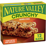 Nature Valley Crunchy Granola Bars Peanut Butter Dark Chocolate 12 bars