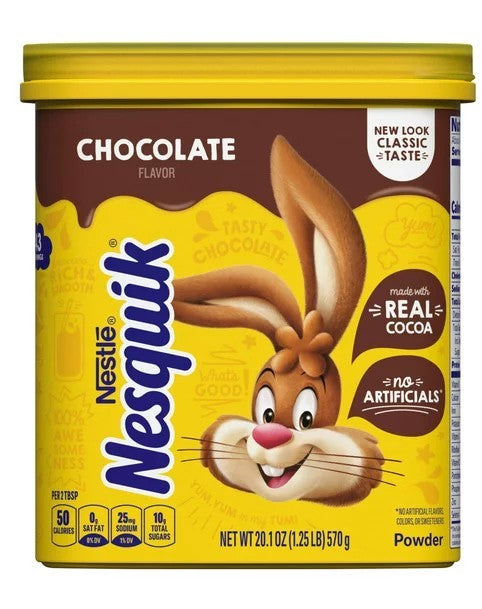 Nesquik Chocolate Powder Drink Mix 20.1 oz
