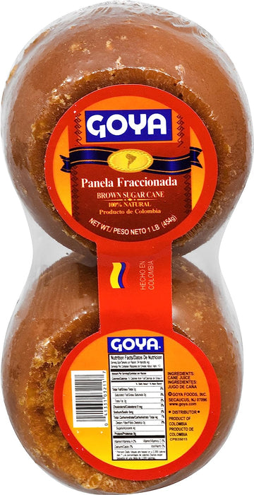 Goya Foods Panela Brown Sugar Cane 16 Ounce
