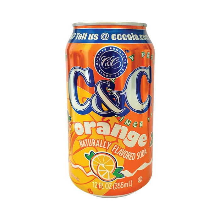C&C Orange Soda 12 oz