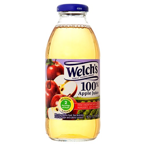 Welchs 100% Apple Juice 16 Oz
