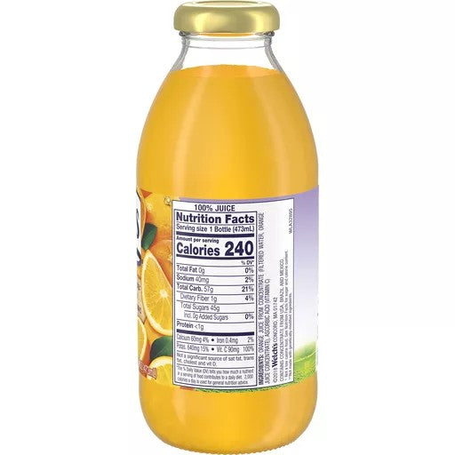Welch S 100% 16 Oz Orange Juice