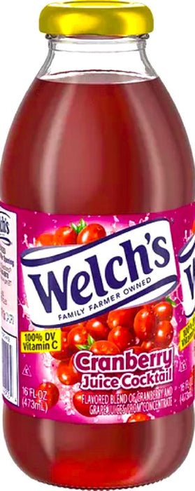 Welchs Cranberry Juice 16 Oz