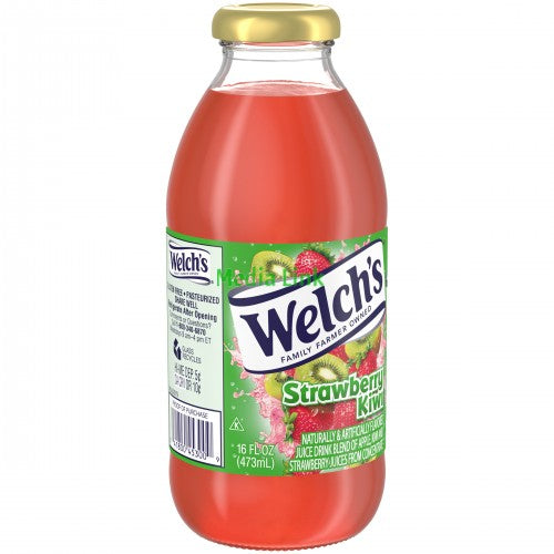 Welchs Strawberry Kiwi Juice 16 Oz