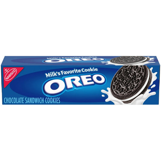 Galletas de sándwich de chocolate Oreo. 1 paquete (5,2 onzas)