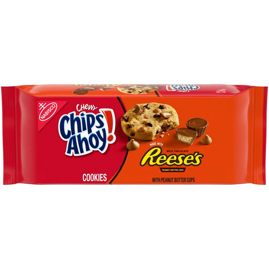 Chips Ahoy! Chewy Chocolate Chip Cookies With Reese'S Peanut Butter Cups 9.5 Oz