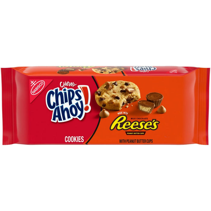 ¡Chips Ahoy! Galletas de chispas de chocolate masticables con tazas de mantequilla de maní Reese'S 9.5 oz