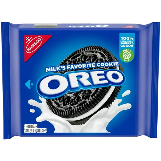 Galletas de sándwich de chocolate OREO 13.29 oz