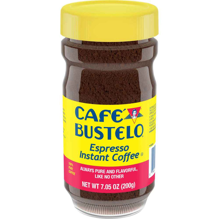 Cafe Bustelo Espresso Style Dark Roast Instant Coffee 7.05 oz.