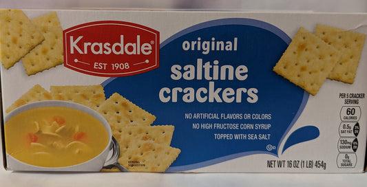 Krasdale Saltine Crackers Original 16 oz