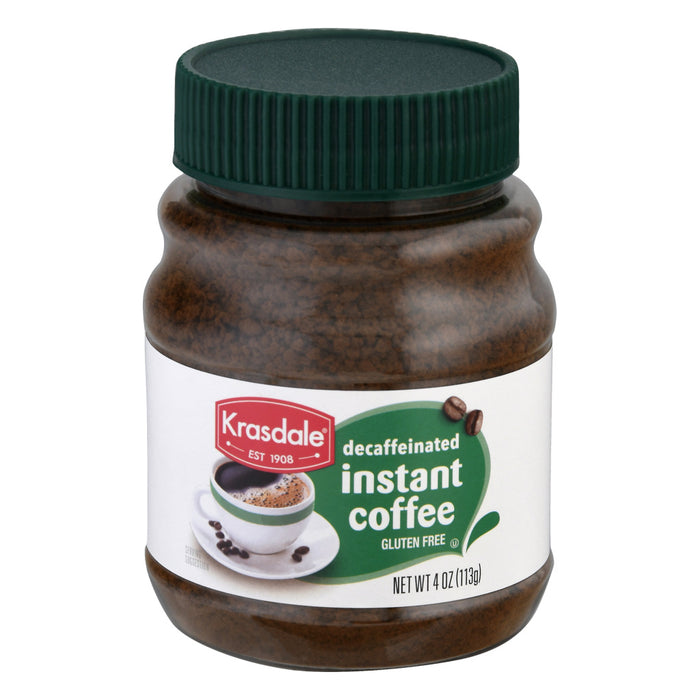 Krasdale Decaf Instant Coffee 4 oz