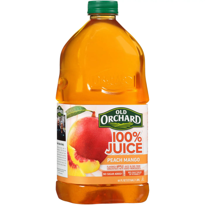 Old Orchard 100% jugo de mango de durazno 64 fl. Onz.