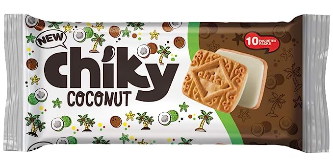 Chiky Coconut Cookies 14.1 oz 10 Count