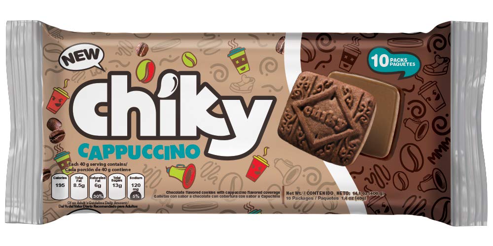 Chiky Cappuccino Cookies 14.1 oz 10 Count