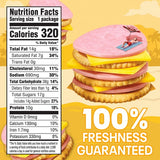 Lunchables Ham & American Cheese Cracker Stackers Kids Lunch Meal Kit 9.1 oz Box