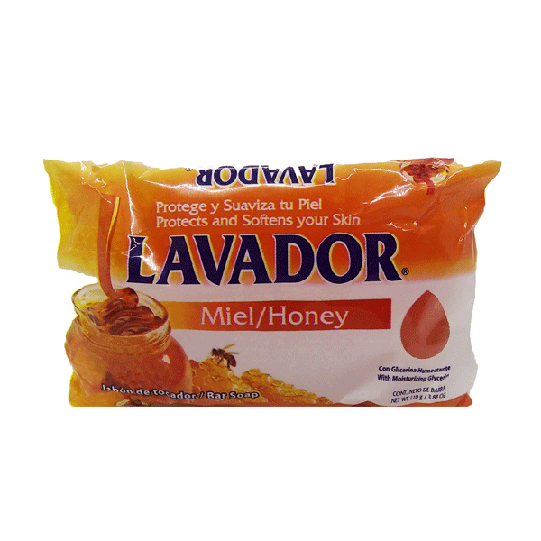 Lavador Honey / Miel  Bar Soap Jabón 110 g
