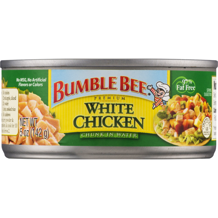 Bumble Bee Chunk pollo blanco en agua 5 oz