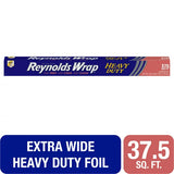 Papel de aluminio Reynolds Wrap Heavy Duty 18 pulgadas 37.5 pies cuadrados