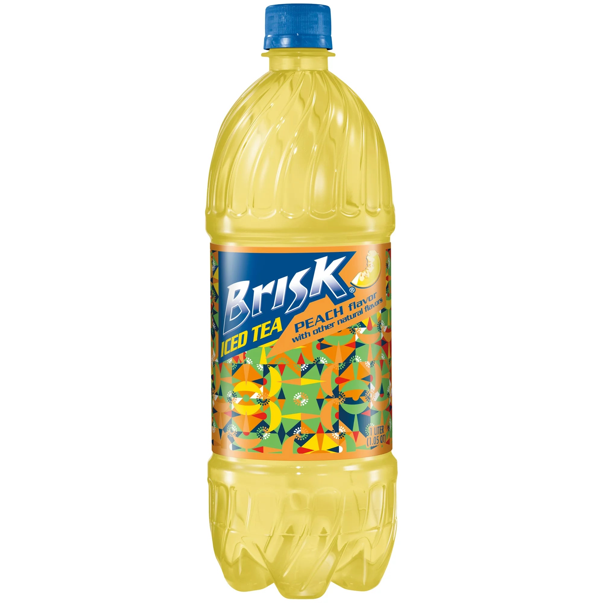 Brisk PEach Iced Tea 1 Liter Bottle