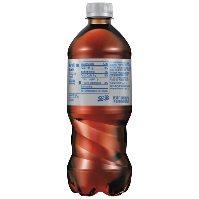 Diet Pepsi Cola Soda Pop 20 oz Bottle