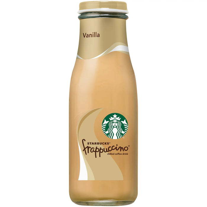 Starbucks Frappuccino Vainilla Iced Coffee Botella de 13.7 oz