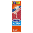 Hefty Freezer Gallon Slider Bags 10 count