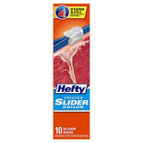 Hefty Freezer Gallon Slider Bags 10 count