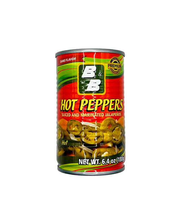 B&B Hot Peppers 6.4 oz