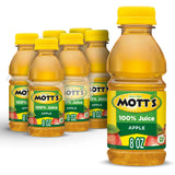 Mott's 100% Original Apple Juice 8 fl oz bottles 6 pack