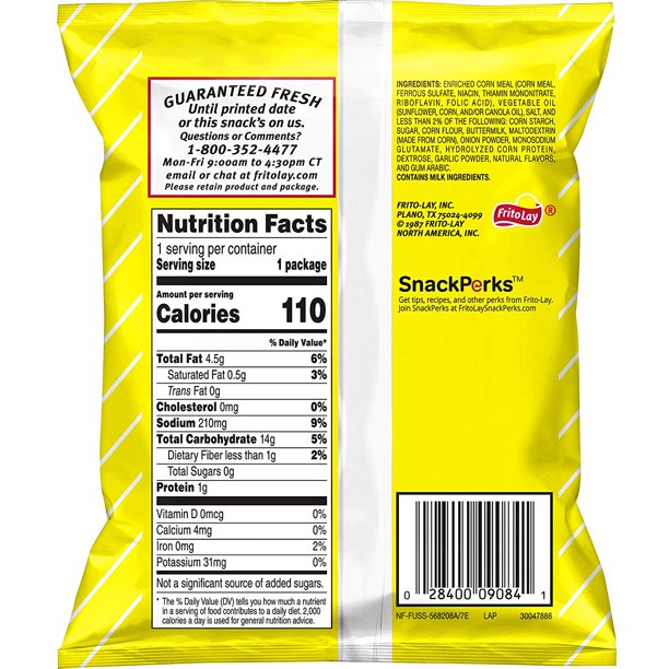 Funyuns Onion Flavored Rings 0.75 oz Bag