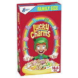 General Mills Lucky Charms Frosted Toasted Oat Cereal with Marshmallows Family Size 1 lb 2.6 oz