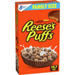 Reese's Puffs Chocolatey Peanut Butter Cereal 19.7 OZ Family Size Box