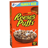 Reese's Puffs Chocolatey Peanut Butter Cereal 19.7 OZ Family Size Box