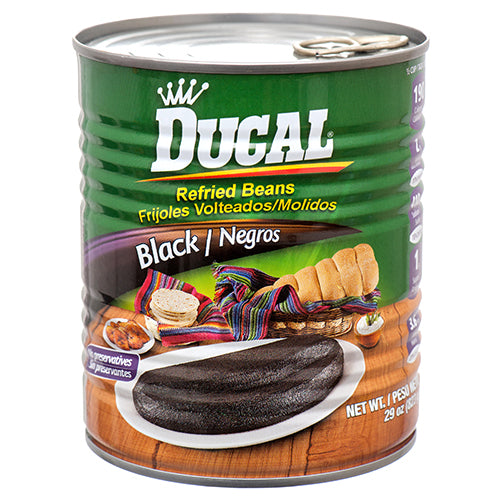 Ducal Refried Black Beans 29 oz