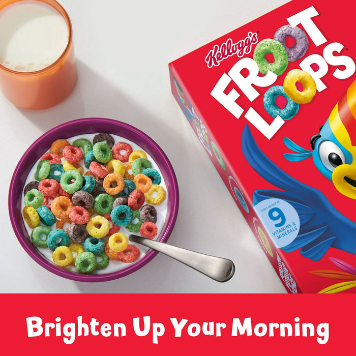 Kellogg's Froot Loops Original Cold Breakfast Cereal 18.4 oz