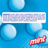 Mentos Chewy Mint Candy Roll Fresh Mint Flavor 1.32 oz