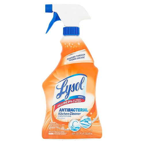 Lysol Citrus Scent Antibacterial Kitchen Cleaner 22 fl oz