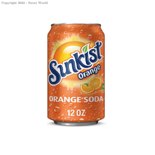 Refresco de naranja Sunkist 12oz