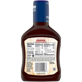 Kraft Original Slow-Simmered Barbecue BBQ Sauce 18 oz Bottle