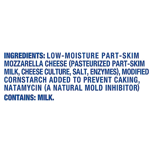 Kraft Shredded Low-Moisture Part-Skim Mozzarella Cheese 8 oz
