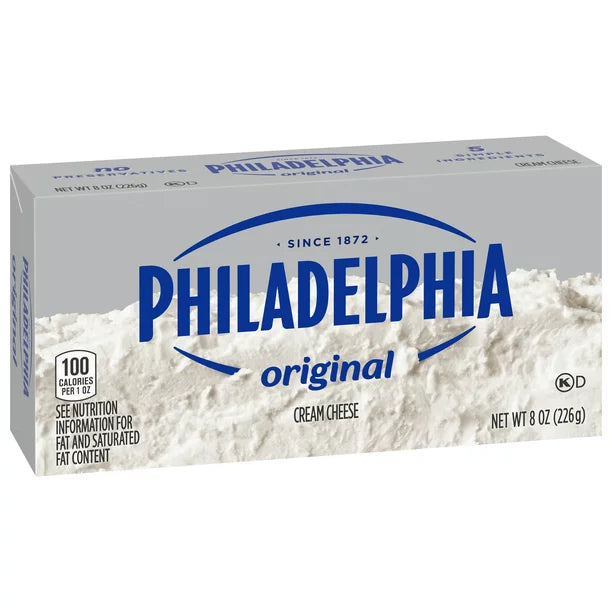 Queso Crema Philadelphia Original Ladrillo de 8 oz