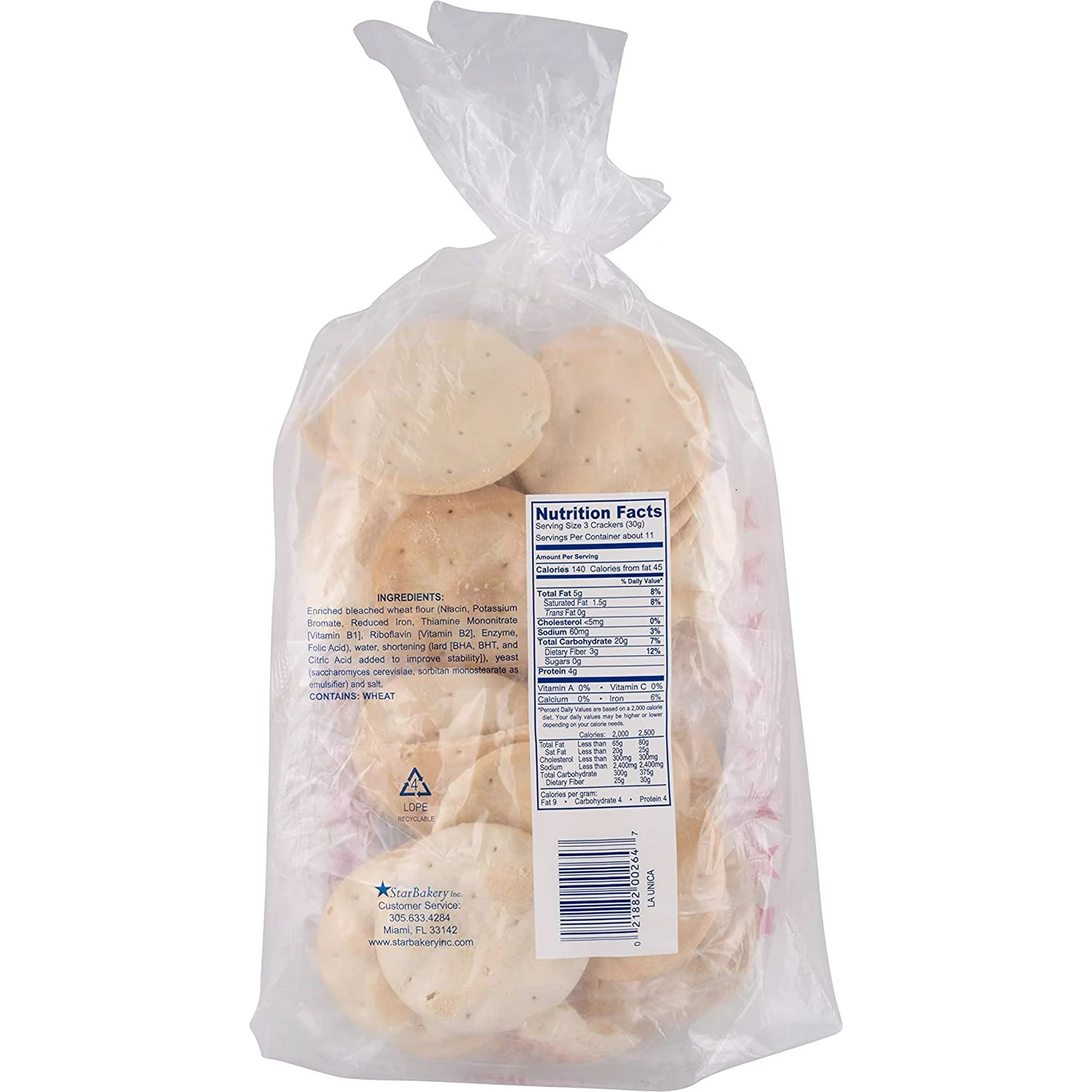 Star Bakery La Única Crackers 12 oz