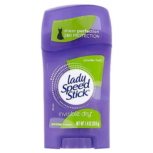 Lady Speed Stick Invisible Dry Powder Fresh Antiperspirant/Deodorant 1.4 oz