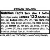Mott's 100% Original Apple Juice 8 fl oz bottles 6 pack