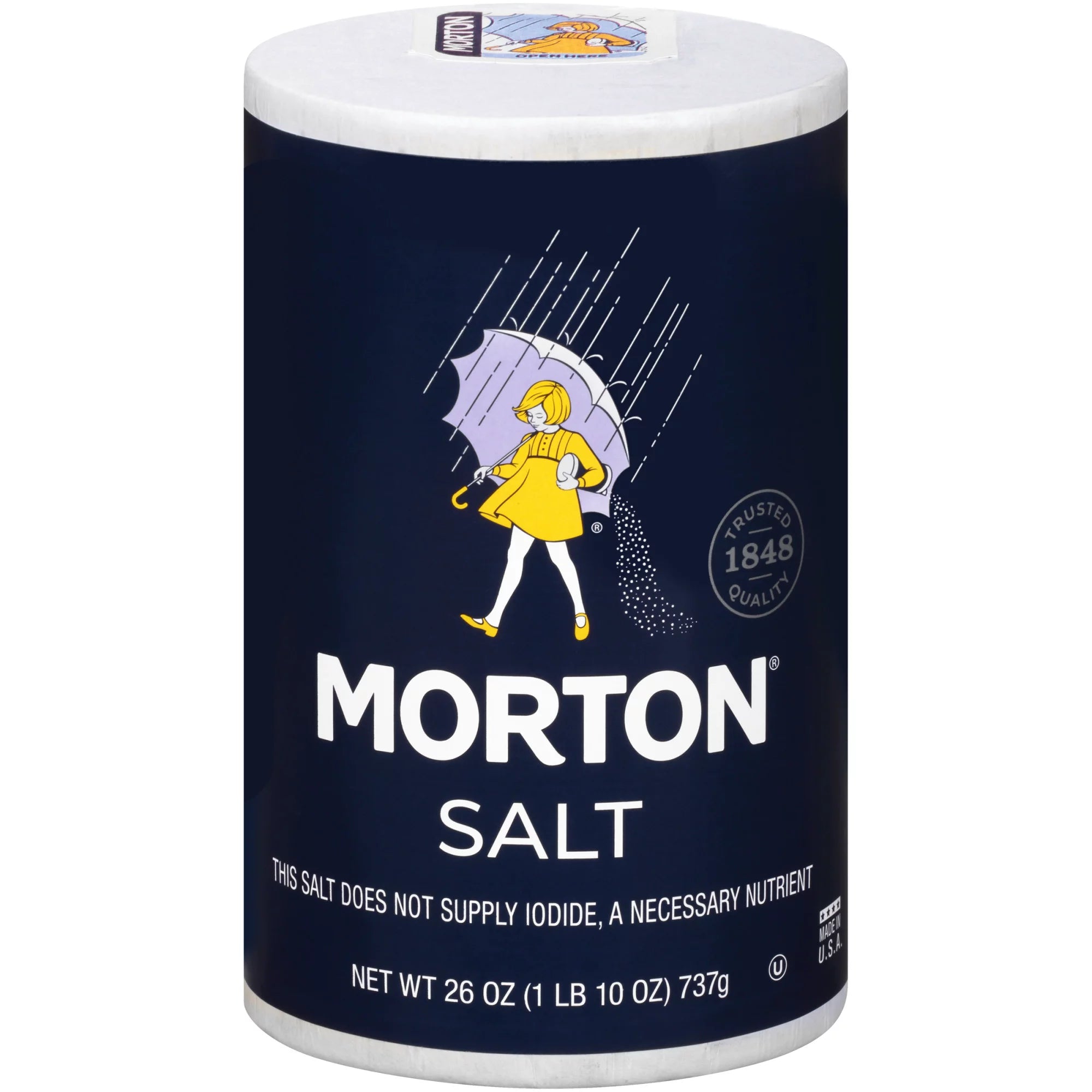 Morton Salt Plain 26 Ounce