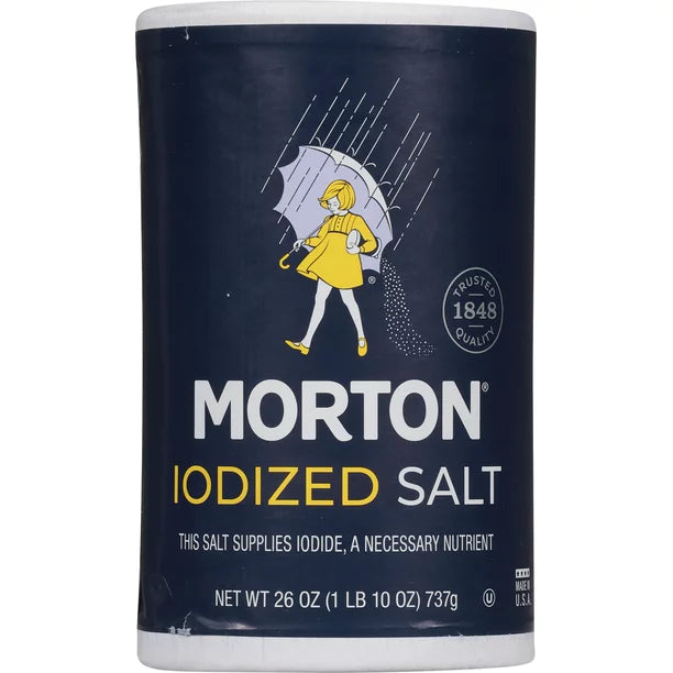 Morton Salt Iodized 26 Ounce